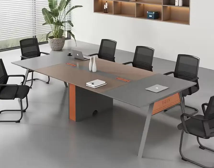 modern 8 person boardroom table